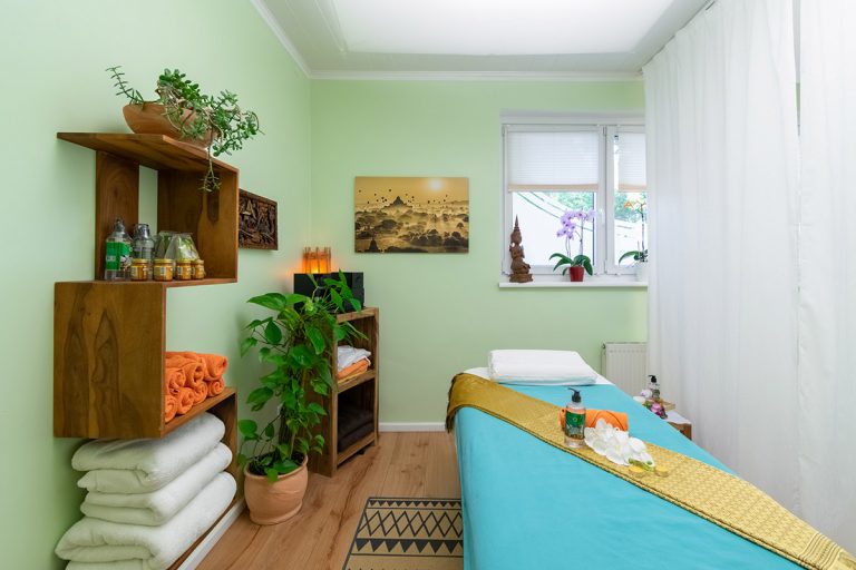 Behandlungsraum im Mandaya Studio