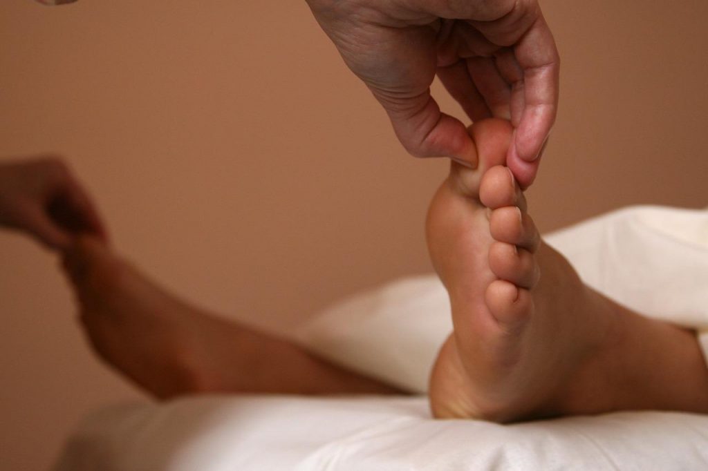 Fußmassage